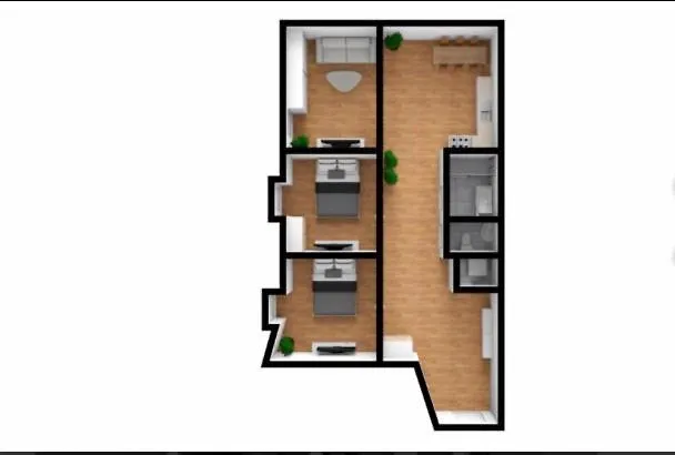 White Apartment Krakow Poland