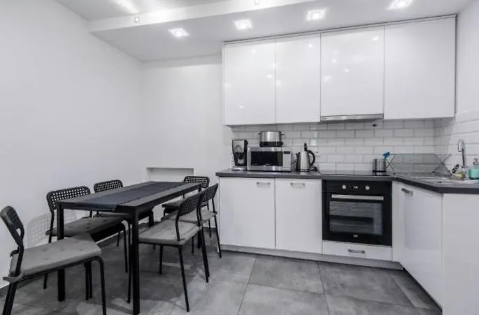 White Apartment Krakow Poland